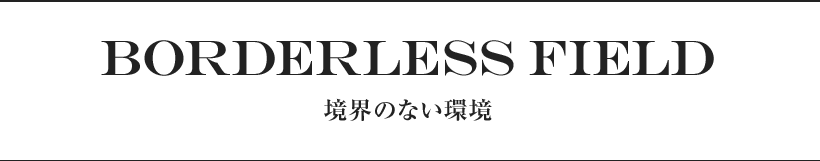 BORDERLESS FIELD 境界のない環境