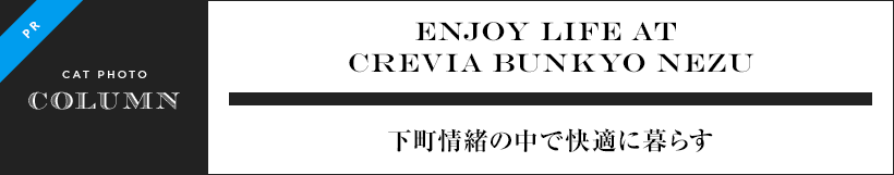 ENJOY LIFE AT CREVIA BUNKYO NEZU 下町情緒の中で快適に暮らす